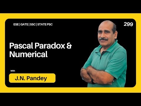 Pascal Paradox & Numerical | Lecture 299