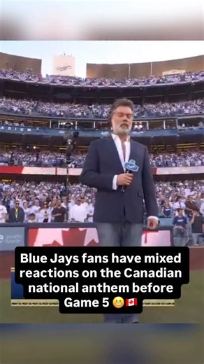 375K views · 64 reactions | Did he change the words?   mlb - x #mlb #worldseries #canada #bluejays #toronto | Offside | Facebook