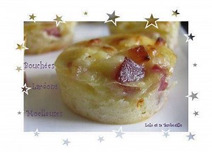 Recette de mini clafoutis aux lardons et gruyère