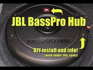 JBL BassPro Hub subwoofer install in my 2018 VW Atlas!