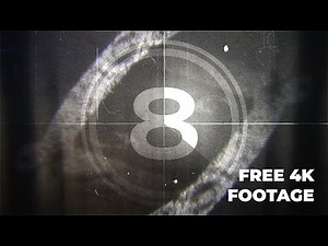 Old Film Countdown 4K Download Link | 16mm