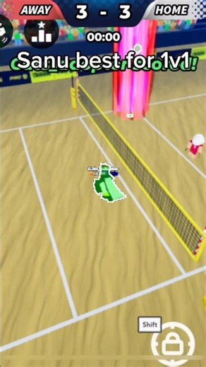 Sanu the best style for crazy tilt #vbl #haikyuuxyn #haikyuulegends #roblox #volleyballlegends #sanu