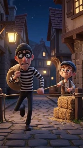 #3dcartoon#theif in the village #trending#viral#aicartoon #animation#youtubeshorts #monetizeaccount