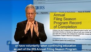 5.8K views · 71 reactions | Watch this #IRS video in ASL: Protect yourself by choosing a paid tax preparer who meets IRS requirements. For more information, go to https://www.irs.gov/chooseataxpro. | IRS | Facebook