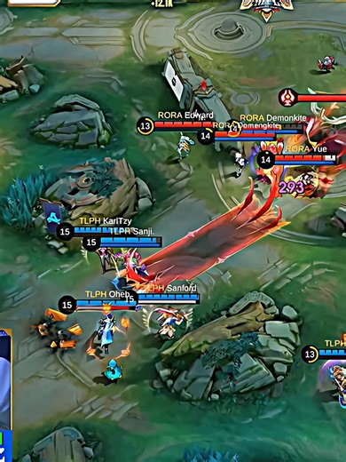 KarlTzy Got Angry At Sanji 😡🔥 #MOBA55GoldenMonth #MOBA55Creator #shorts