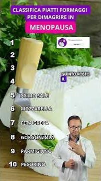 Ranking of Weight Loss Cheeses #diet #weightloss #menopause