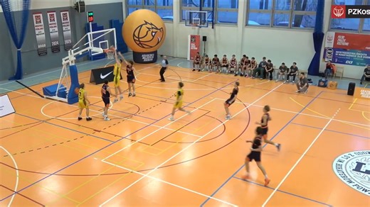 16 YEARS AND 6'9 FABIAN SYRZYCKI & 16 YEARS OLD OLIWIER SZMYCINSKI AT THE POLISH JUNIOR CENTRAL LEAGUE TOURNAMENT GAME | FOT. PZKOSZ | SPORTLIVE | Scout Highlights