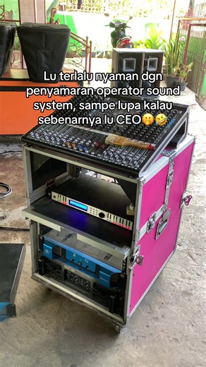 Penyamaran Operator Sound System Terbongkar