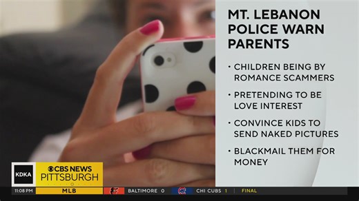 Mt. Lebanon police warning parents about romance scams