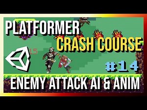 Enemy Attack AI and Animation States - 2D Platformer Crash Course in Unity 2022 (Part 14)