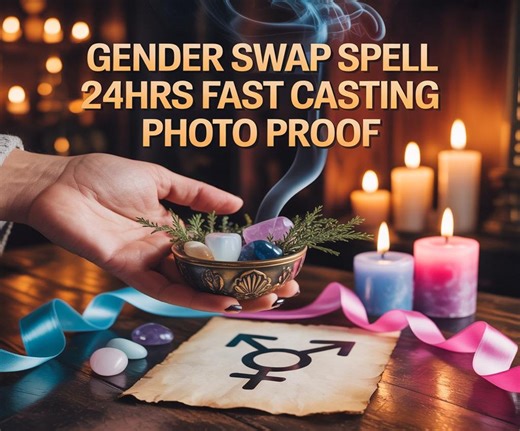 GENDER SWAP SPELL, Transformation Ritual, Identity Alignment, Self-expression, Aura Rebirth, Spiritual Awakening - Etsy Canada