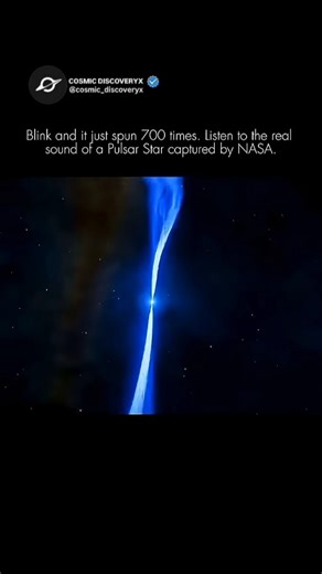 The Real Sound Of A Pulsar Star! ✨ 🔊