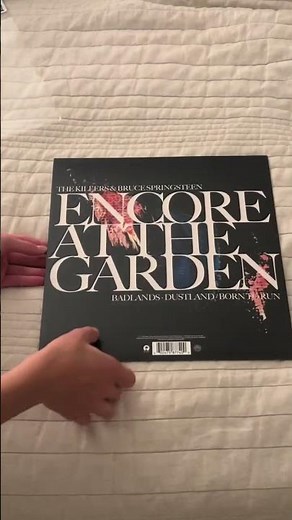 The Killers & Bruce Springsteen: Live at The Garden’ #recordcollecting #rsd #brucespringsteen #boss