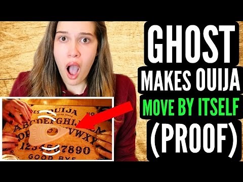 GHOST Makes Ouija Board Move By Itself! + PROOF!