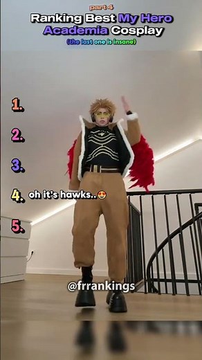 Ranking Best My Hero Academia Cosplay Part 4 #anime #mha #viral #shorts #ranking #tiktokviral