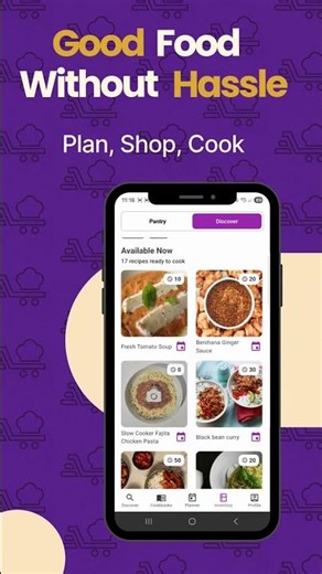 Start planning smarter, cooking better, and enjoying every meal. Your Complete Kitchen App