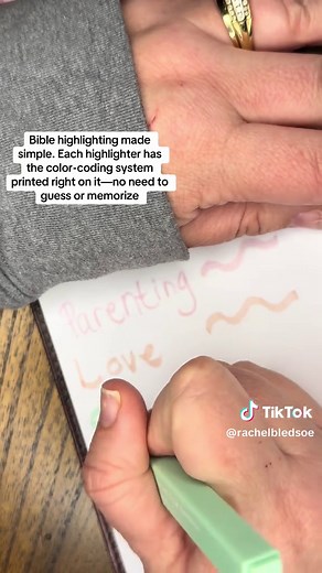 Bible Highlighters with Color-Coding System