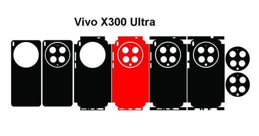 Vivo X300 Ultra Skin Vector Template Cut Files (SVG, DXF, EPS) - Etsy