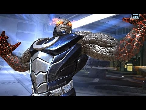 Injustice: Gods Among Us - Darkseid Super Attack Moves [iPad] [REMASTERED]