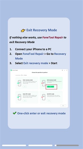 iPhone Won't Restore from Recovery Mode? Here's the Fix!