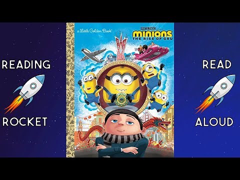 Minions The Rise of Gru Little Golden Book Read Aloud