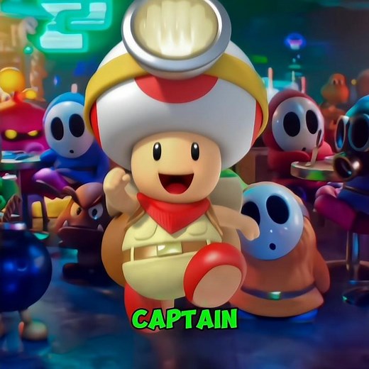 Toad Is Becoming CAPTAIN TOAD? THE SUPER MARIO GALAXY MOVIE... #shorts #supermario