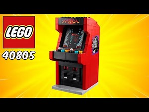 LEGO 40805 Arcade Machine – Speed Build & Full Review!