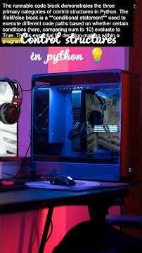 Control structures in python explained 💡