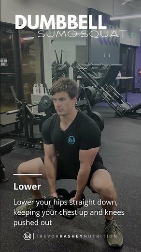 Dumbbell Sumo Squat – How to Perform It Correctly | Trevor Kashey Nutrition