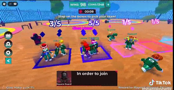 Roblox Squid Game: Playing as the Frontman Part 1