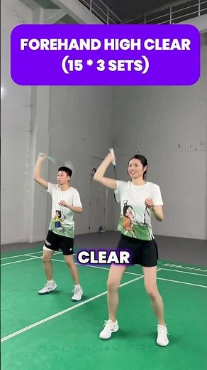 must practice badminton 8 types of shots