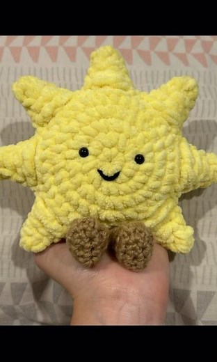 crochet sun jellycat ☀️ #amigurumi #crochet #jellycat #cute