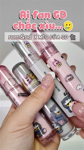 Mèo của G-Dragon 'ZOA' collab với Rom&nd á?!😳#review #gd