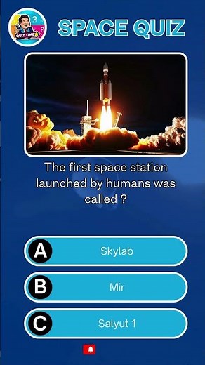 Beginner Friendly Space Quiz With Answers 🚀#SpaceQuiz #BeginnerQuiz #Shorts