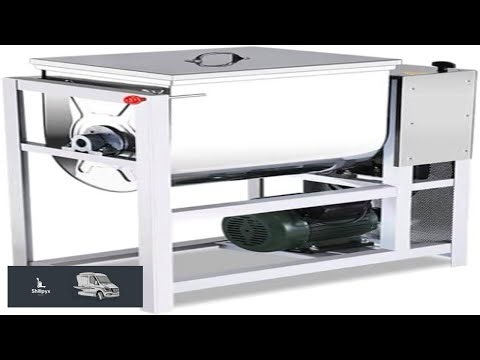 Horizontal Food Powder Ribbon Mixing Machine Blender