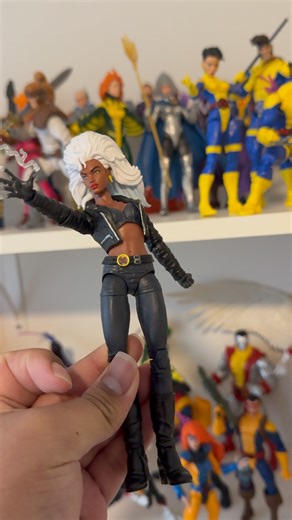 X-men Marvel Legends Collection Update! Storm Kitbashed Figure #hasbro #marvelhero #marvellegends