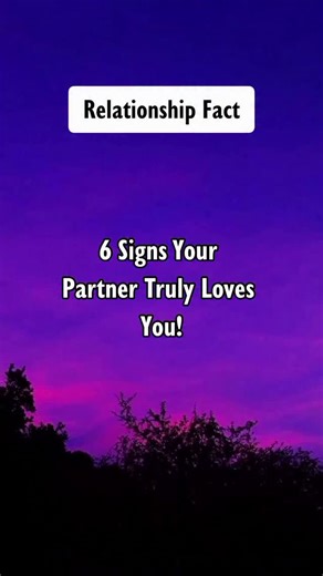 1.1K views · 661 reactions | 6 Signs Your Partner Truly Loves You! #reels | Crush Psychology | Facebook