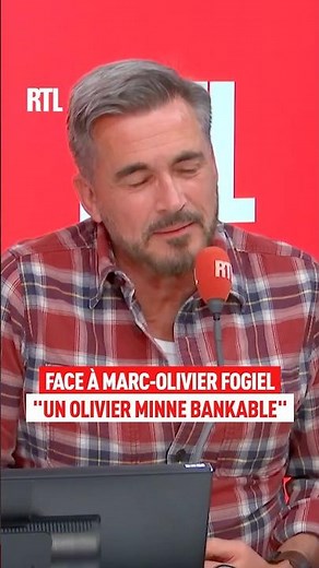 Facing Marc-Olivier Fogiel: "An Olivier Minne who is bankable"