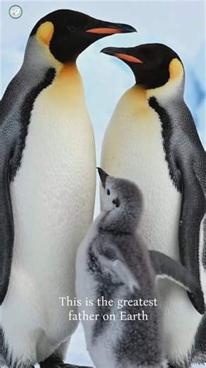 The Greatest Father on Earth | Emperor Penguin