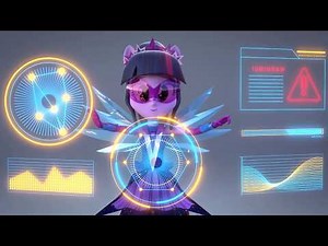 Legend of Everfree Twilight Sparkle 3D Model