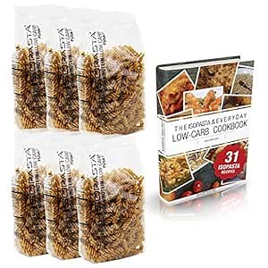 High Protein Pasta Fusilli - Isolator Fitness ISOPASTA: High Protein, Low Carb, Keto-Friendly Pasta 250g Six Pack