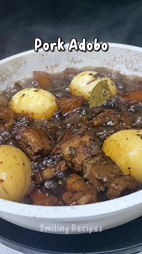 Easy Pork Adobo Recipe with Potatoes and Egg