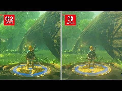Zelda - Switch 2 vs Switch 1 (Comparison)