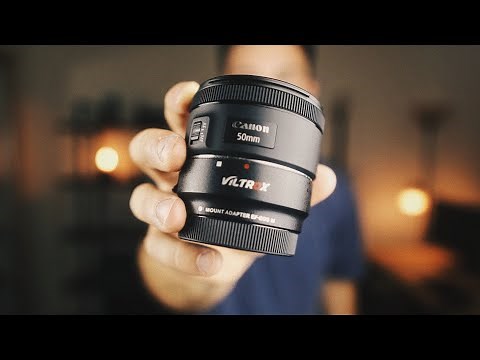 Canon 50mm 1.8 Quick Review - MUST HAVE LENS FOR THE CANON M50!