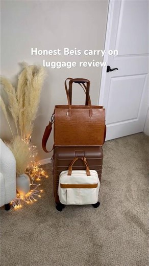 Is the Beis carry on luggage really worth $200? 😬 Here’s my Beis luggage review! #travel #luggage