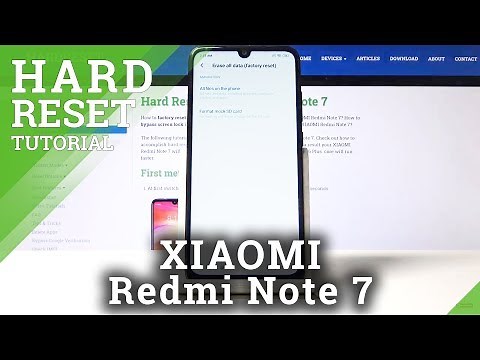 Hard Reset Xiaomi Redmi Note 7 – Factory Data Reset