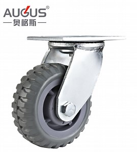 [Hot Item] 4 5 6 8 Inch Heavy Duty Caster Wheel PU Industrial Caster