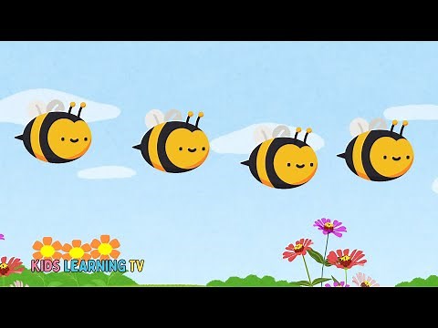 The Bees Go Buzzing- Nursery Rhymes & Kids Songs
