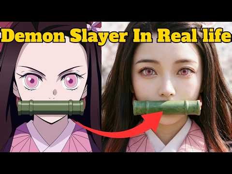 What Would Demon Slayer Characters Look Like in Real Life? 🔥 | 鬼滅の刃 AI Live Action | 如果鬼灭之刃人物出现在现实