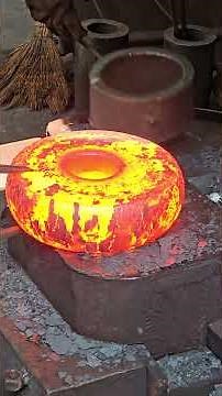 Inside the forging factory Slow Motion Forging – Watch Sparks Fly Like Fireworks! #forging #machine
